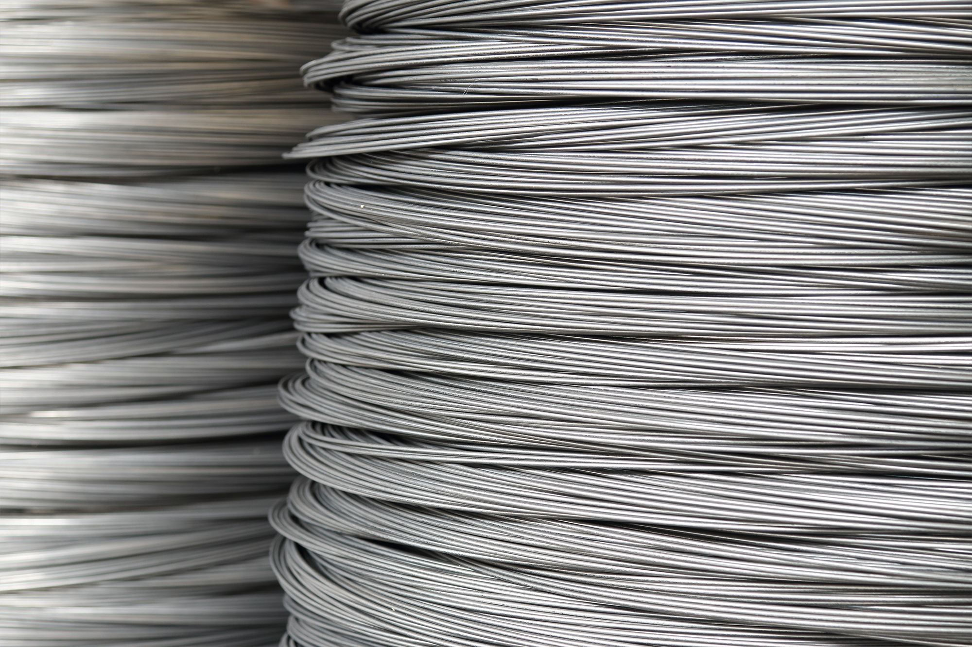 Spools of thin aluminum wire